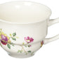 Gracie China Floral Porcelain Snack Set, 2-Piece, Purple, Model FD536-7