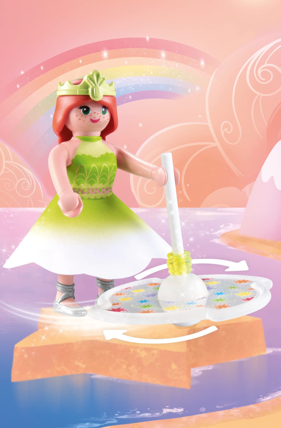 Playmobil Rainbow Spinning Top With Princess