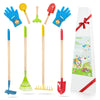 Altdorff 8Pcs Kids Rake And Shovel Set, Yard Toys For Kids Ages 3-11, Include Colorful Long Rake, Shovel, Hoe, Leaf Rake, Garden Gifts For Children Outdoor Play