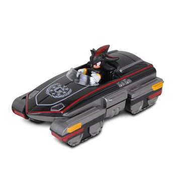 Nkok Sonic The Hedgehog All-Stars Racing Transformed Shadow Pull Back Racer; No Batteries Required; Pull Back, Let Go, And Watch