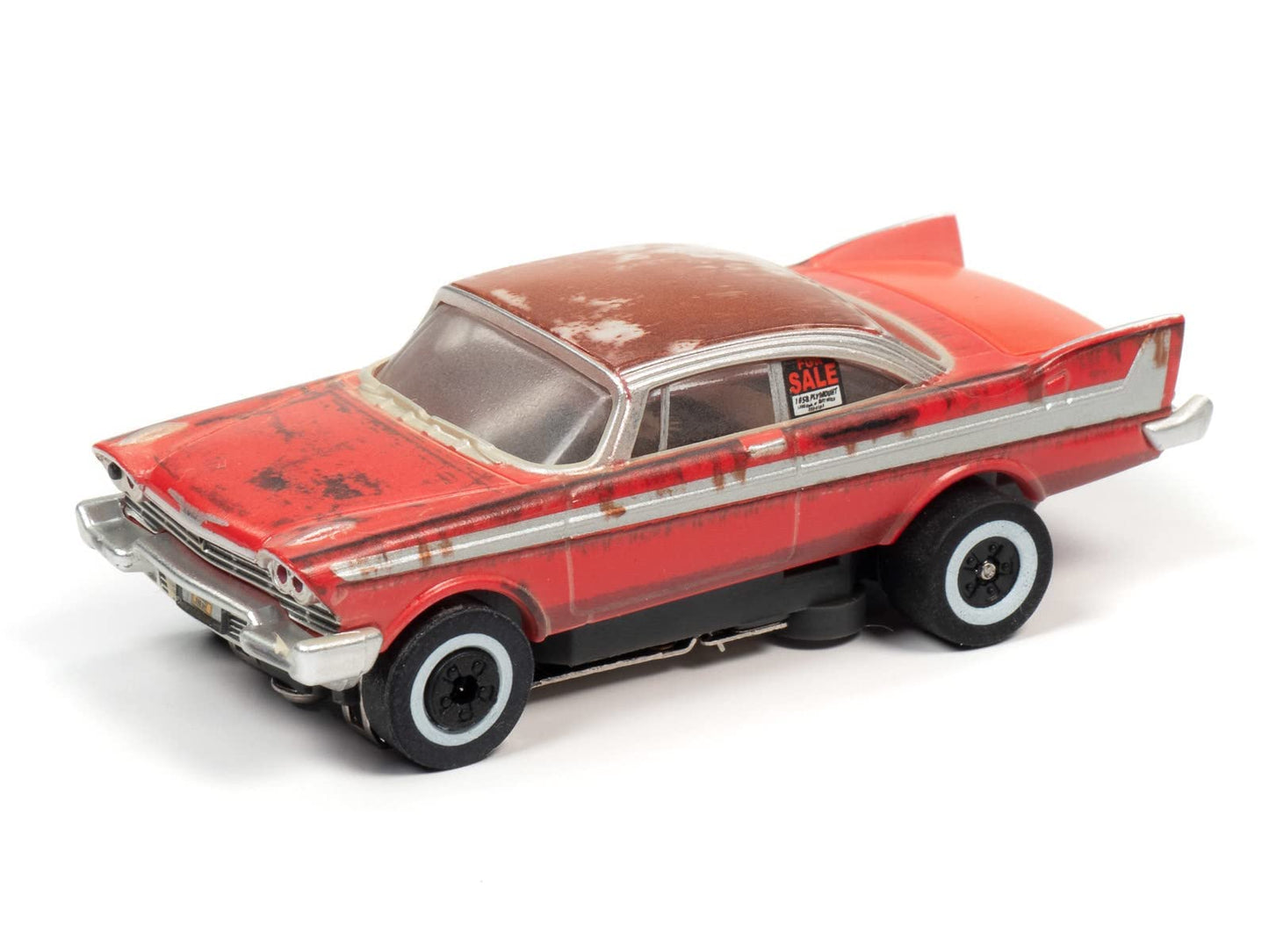 Auto World Sc358 Christine 1958 Plymouth Fury Ho Scale Electric Slot Car