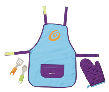 Learning Resources New Sprouts Chef Set, Toddler Play Kitchen Set, 4 Pieces, Ages 2+