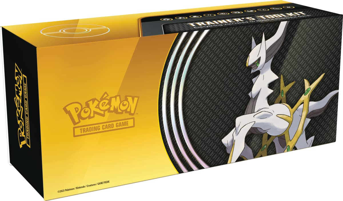 Pokemon Tcg: Trainer’S Toolkit 2023 - 4 Packs, Promos, Accessories
