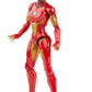 Marvel Hasbro Legends Series 6-inch Ironheart Action Figure Toy  enhanced Design and Articulation  Includes 5 Accessories and 1 Build-A-Figure Part  Red gold