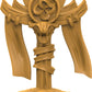 Steamforged Games Godtear Jeen - The Wandering Warrior, Golden Steel Miniature, Model SFGT-022