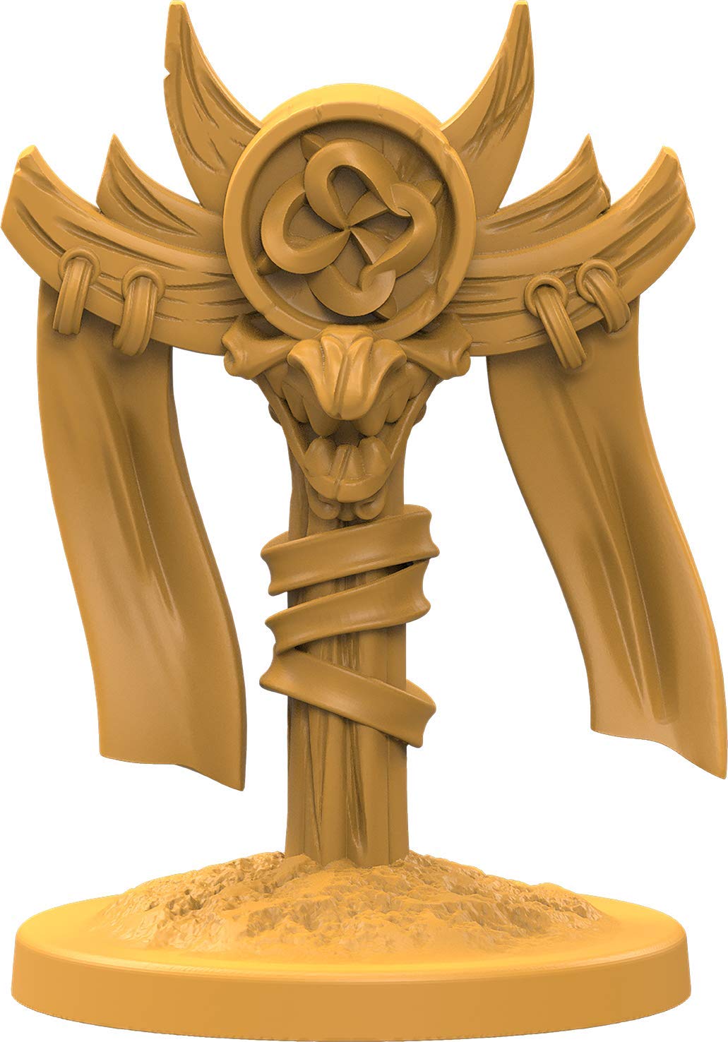 Steamforged Games Godtear Jeen - The Wandering Warrior, Golden Steel Miniature, Model SFGT-022
