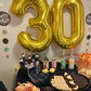20Th Birthday Decorations, Gold 20 Balloon Number 40 Inch, 20Th Birthday Decorations For Women Men, Number 20 Balloons For Party