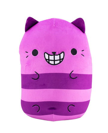 Cats Vs Pickles - Jumbo - Chesire - 8'' Super Soft And Squishy Bean-Filled Weighted Stuffed Animals - Great For Kids, Boys, & Gi