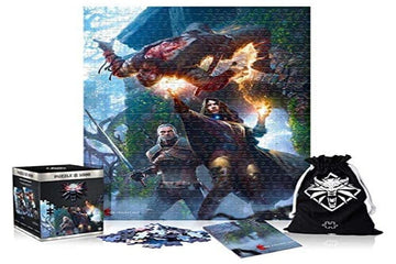 Good Loot The Witcher 3: Wild Hunt Yennefer Jigsaw Puzzle | 1000 Pcs | Cardboard | Includes Poster & Bag | Perfect Gift for Ages 14+