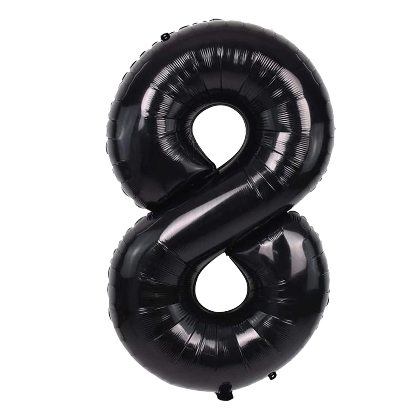Smlpuame 40 Inch Number Balloon 0-9 Black Large Number 8 Balloons,Digital Balloons For Birthday Party Celebration Decorations Su