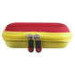 Hermitshell Hard Travel Case for Mattel UNO Classic Card Game - Not Including Cards (Red+Yellow)