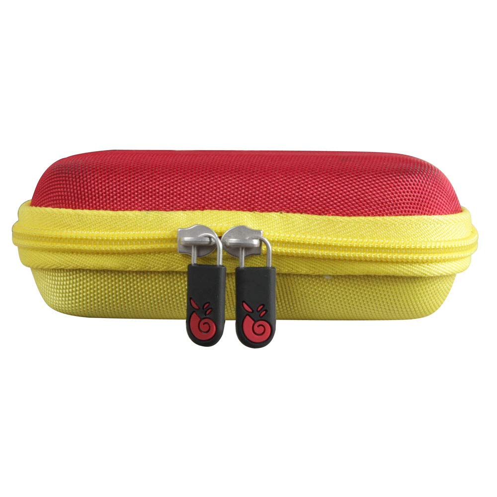 Hermitshell Hard Travel Case for Mattel UNO Classic Card Game - Not Including Cards (Red+Yellow)