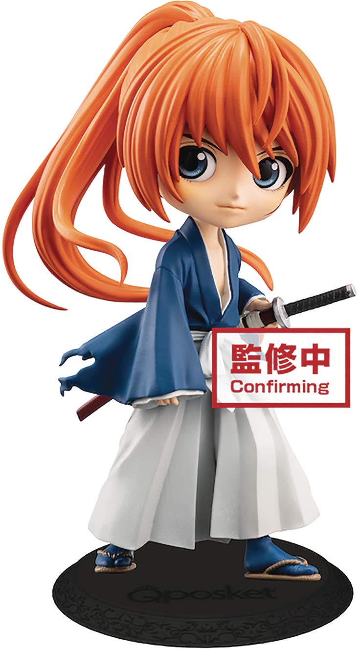 Banpresto Rurouni Kenshin-Meiji Swordsman Romantic Story- Q Posket-Battousai Himura-(Ver.A)