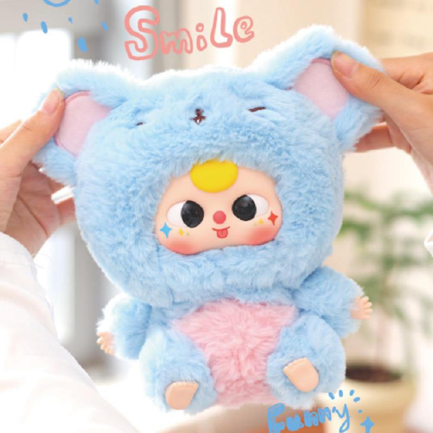 Baby Three Series Chinese Zodiac Plush Doll Blind Box, Doll Model Ornament Mystery Box, 12 Styles Plush Dolls Kids Girl Xmas Gif