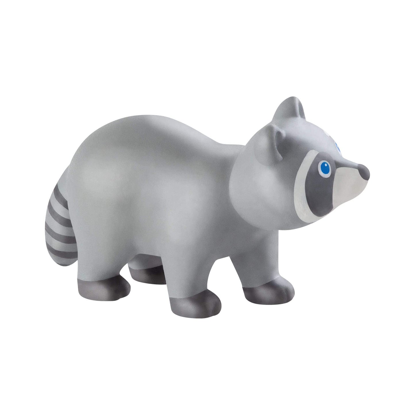Haba Little Friends Raccoon - Chunky Plastic Forest Animal Toy Figure
