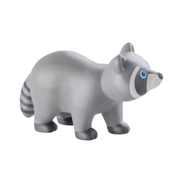 Haba Little Friends Raccoon - Chunky Plastic Forest Animal Toy Figure