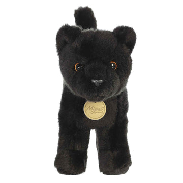Aurora Realistic Miyoni Panther Stuffed Animal - Lifelike Detail - Cherished Companionship - Black 10 Inches