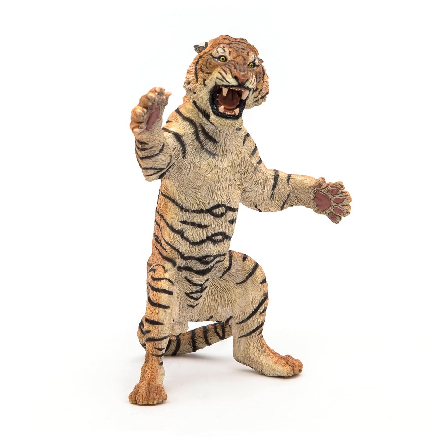 Papo - Standing Tiger Figurine - 3 Years Old - Wildlife Collection - Hand Painted - Educational Feline Toy - 12,00 Cm Educational Feline Toy - Gift Idea For Children - Tiger Model - Big Cat Toy