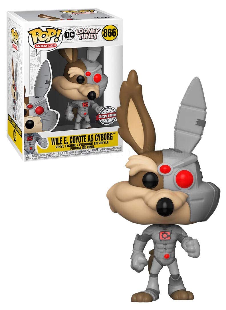 Pop! Dc Looney Tunes: Wile E. Coyote As Cyborg