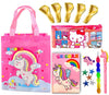 SHUDAUSHI Unicorn Theme Return Gift For Girls In Bulk Party Favor Return Gift Navratri Gift, Diwali Gift Stationery Set For Part