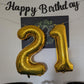 Paticool Gold Number 2 Balloon, 40 Inch Large Number Foil Mylar Balloons For 2Nd Girl Boy Birthday Party Celebration Decorations