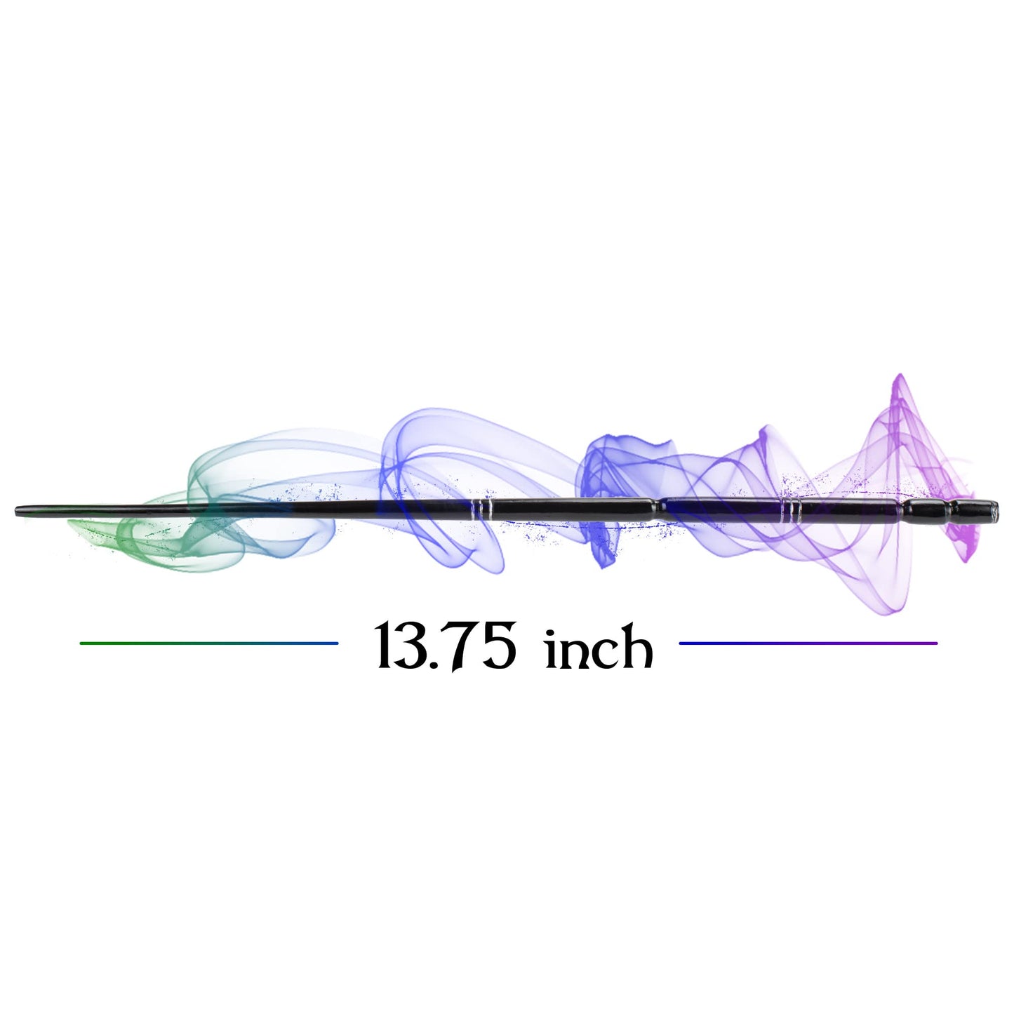 Cottage Garden Chancellor Black 13.75 Inch Resin Collectible Witch Wizard Cosplay Magic Wand