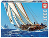 Educa - Yacht - 1000 Piece Jigsaw Puzzle - Puzzle Glue Included - Completed Image Measures 26.8' X 18.9' - Ages 14+ (18490)