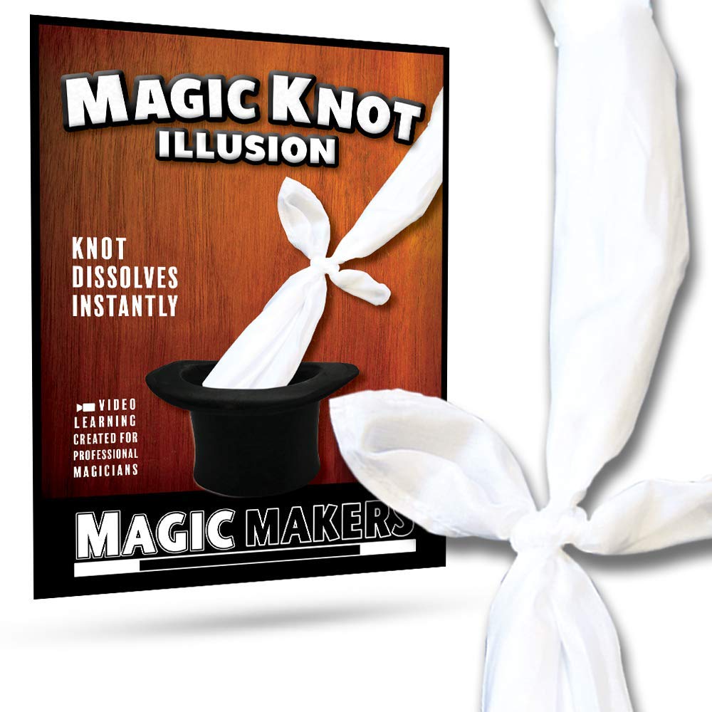 Magic Makers Magic Knot Illusion - Slydini Silks