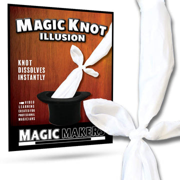 Magic Makers Magic Knot Illusion - Slydini Silks