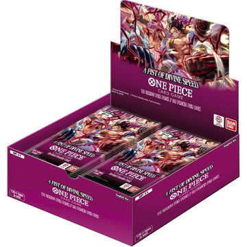 Bandai | One Piece TCG: A Fist of Divine Speed (OP-11) Booster Display | Trading Card Game | Ages 6+ | 2 Players | 15+ Minutes Playing Time