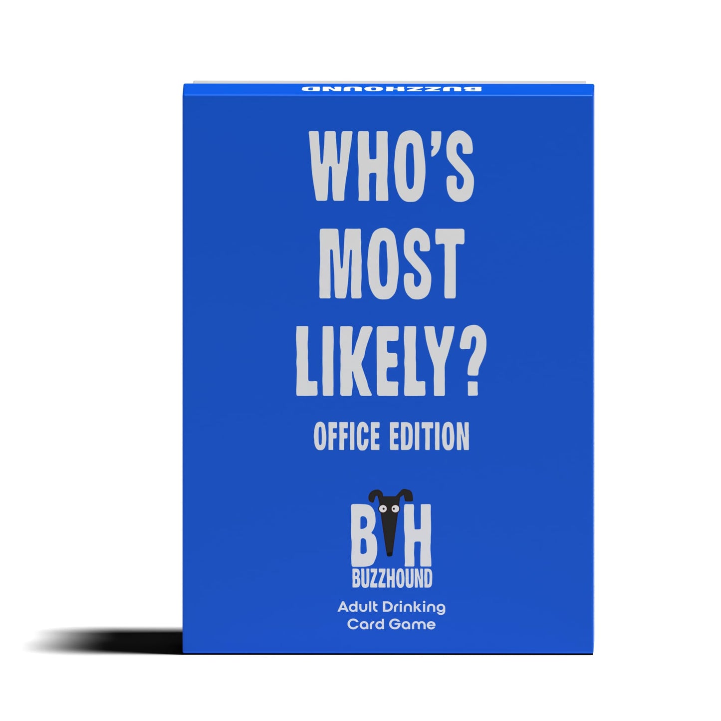 BuzzHound Whos Most Likely to Office Game - 60-Card Set for Team Bonding & Office Parties - Fun and Hilarious Icebreaker Game fo