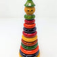 A&A Kreative Box Clown Stacker Set (Wooden) I Early Child Development I Shape & Colour Sorter I Fine Motor Skills I Sensory Lear