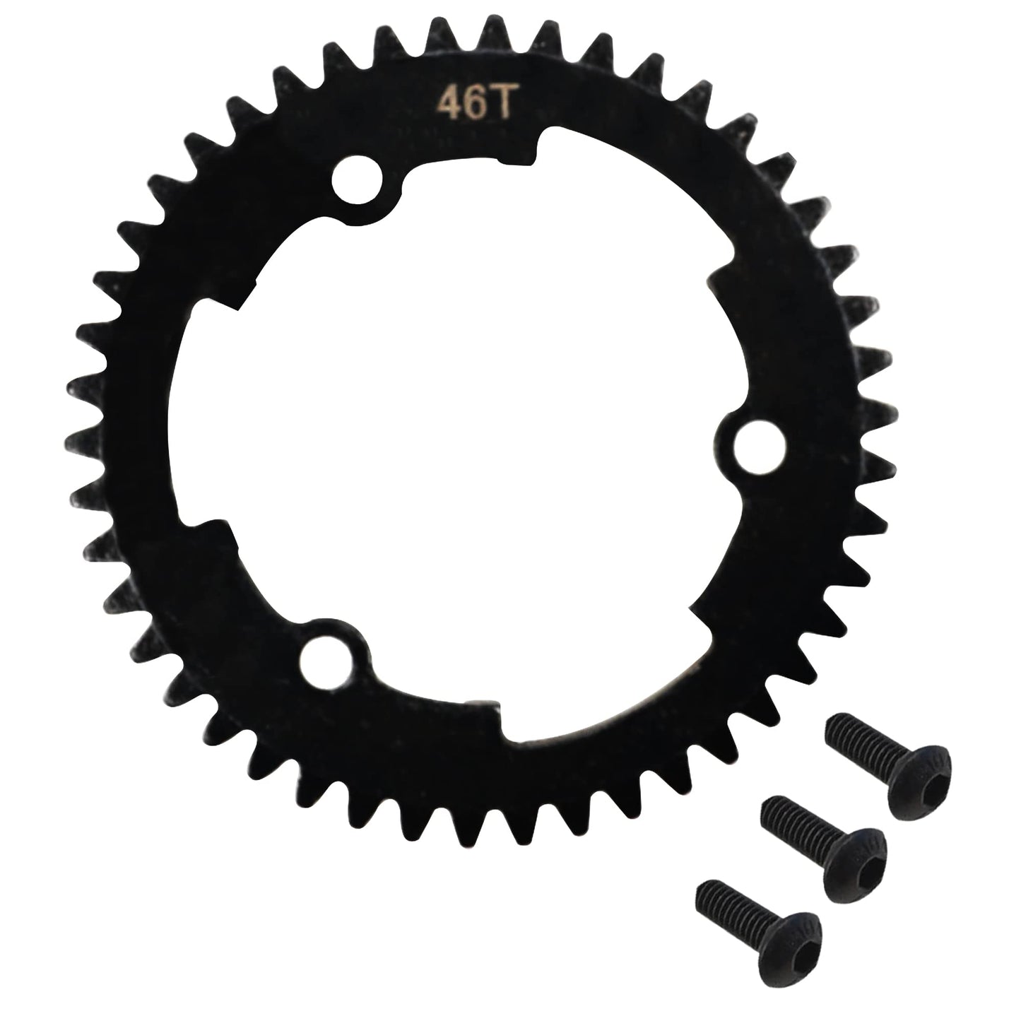 Vgoohobby Steel 46T Spur Gear 1 Mod M1 Main Gear Compatible with Traxxas 1/5 X-Maxx 6S 8S 1/10 Maxx 4S 1/10 New E-Revo 2.0 1/7 X