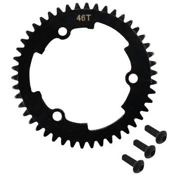 Vgoohobby Steel 46T Spur Gear 1 Mod M1 Main Gear Compatible with Traxxas 1/5 X-Maxx 6S 8S 1/10 Maxx 4S 1/10 New E-Revo 2.0 1/7 X