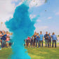 Gender Reveal Soccer Ball with Pink and Blue Powder