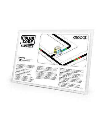 Ozobot Color Code Magnets Speed Kit: Interactive Coding Learning Tool For Kids Ages 3+, Enhances Logic & Problem-Solving Skills,