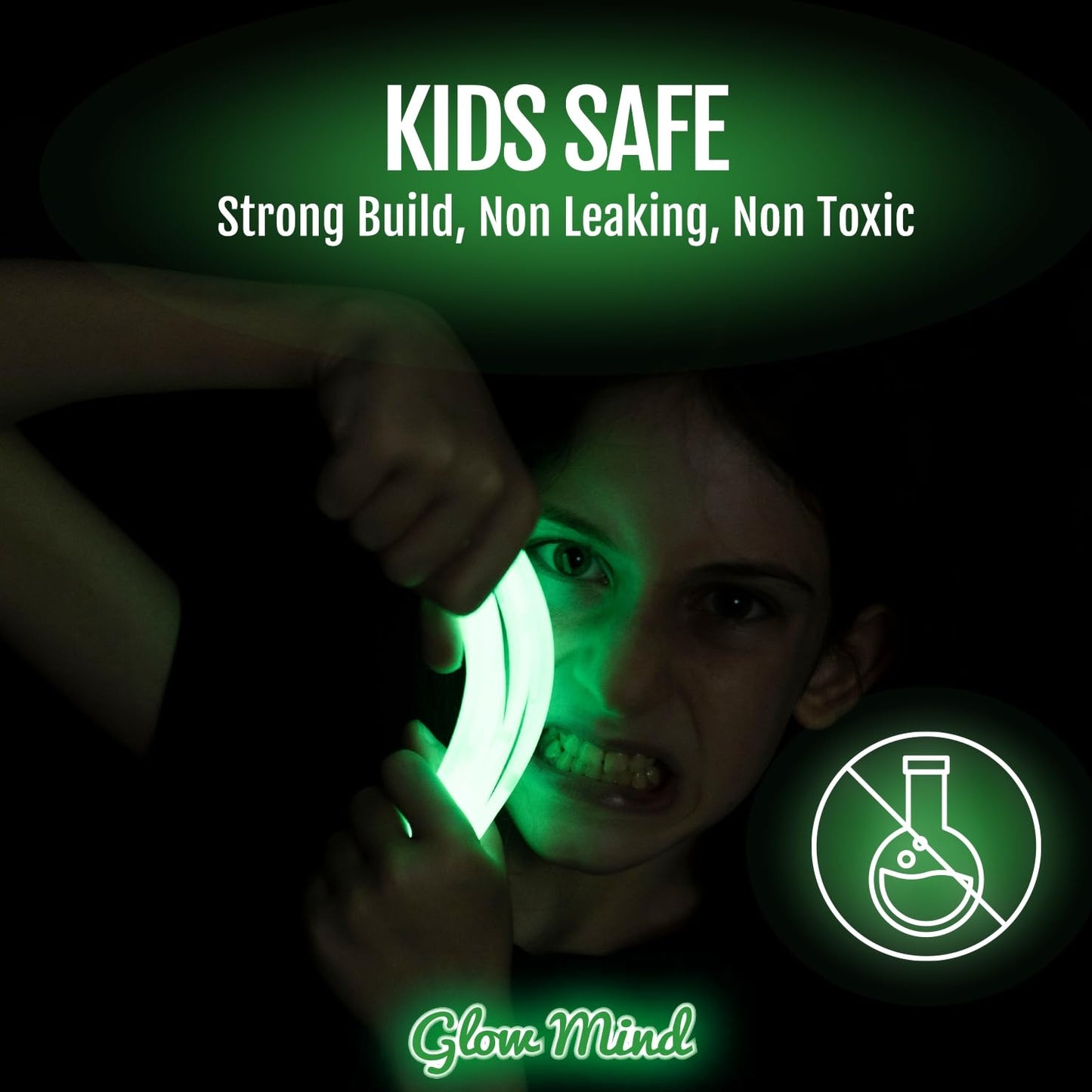 200 Ultra Bright Glow Sticks Bulk - Halloween Glow In The Dark Party Supplies Pack - 8' Glowsticks Party Favors With Bracelets And Necklaces