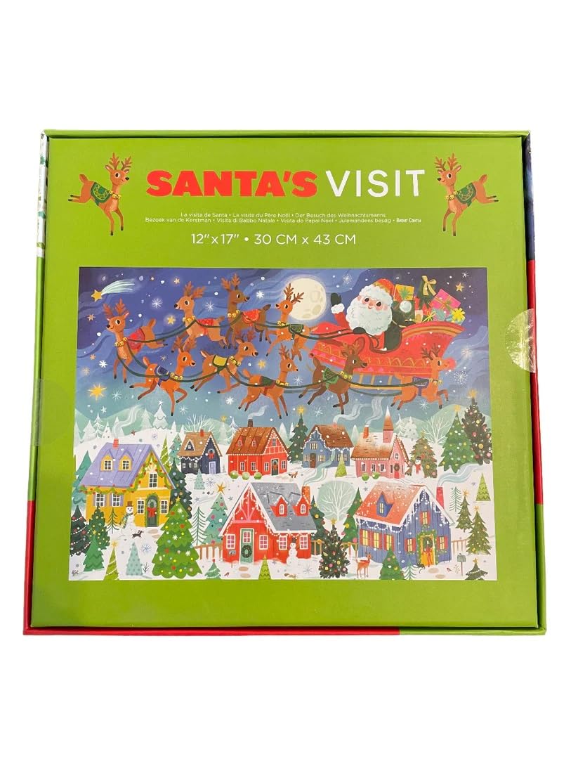 100Pc Boxed Puzzle/Santa'S Visit
