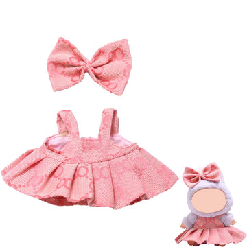 17cm Doll Clothes - Luxury High-End Skirt Set for 17cm Doll Dress - 6.7 Inches Cute Clothes Suitable for Dolls Accessories,no Do