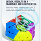 Megaminx Cube, Roxenda 3X3X3 Pentagonal Speed Cube Dodecahedron Magic Cube Puzzle Toy (Stickerless)