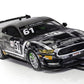 Scalextric Ford Mustang Gt4 Academy Motorsport 1:32 Slot Race Car C4221, Black & Gray