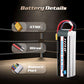 HRB 5S 18.5V 5000mAh 50-100C RC Lipo Battery XT90 Plug Compatible with RC Helicopter Airplane Car Boat Truck