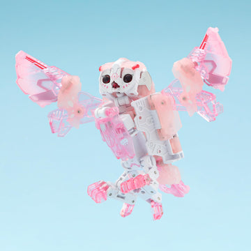 52Toys Beastbox Bb-41Rh Rhapsody, Owl Transforming Toy Action Figure Mecha Cube For Collectors Kids