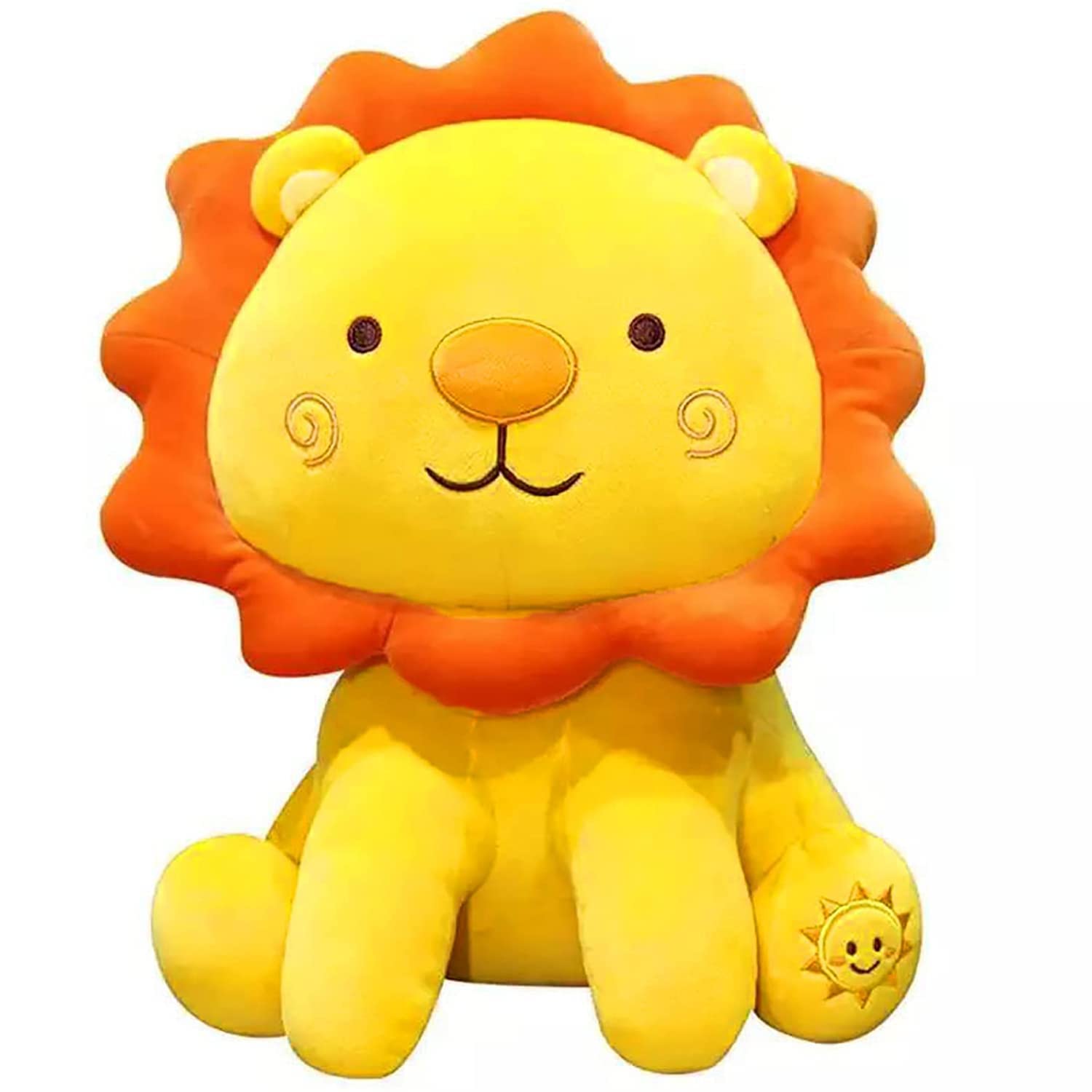 Hug N Feel Soft Toys Long Soft Lovable Hugable Cute Giant Life Size Teddy Bear. (New Soft Toys, Sunflower Lion)