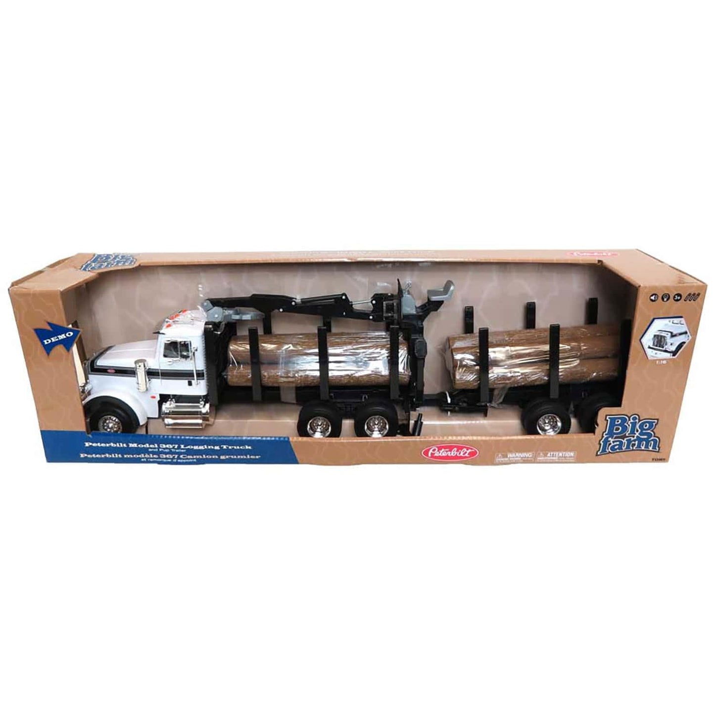 Tomy John Deere Big Farm Semi With Low Boy Wide Load (1:16 Scale)
