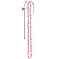 Pink Oval Bead Necklaces (30'') - Pack Of 50 - Gorgeous & Attention-Grabbing, Perfect for Parties, Fun Events & Stylish Fashion