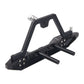 Vgoohobby Aluminum Rear Bumper with Spare Tire Carrier & Tow Hook Compatible with Axial SCX10 Jeep SCX10 II 90046 90047 TRX-4 TR