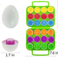 Beakabao 12Pcs Color And Shape Matching Egg Set Montessori Toddler Education Classification Toys For Fine Motor Skills Of The Fi
