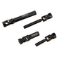 MEUS RACING Stainless Steel TRX4M Driveshaft, Drive Shaft for Traxxas 1/18 TRX4M High Trail K10/F150 RC Crawler Upgrade Parts, B