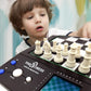 TOP 1 CHESS Electronic Chess Set - Teaching System for Kids & Adults, Black, 20.2x25.5x1.7 cm, Plastic/Glass, Model: Top 1